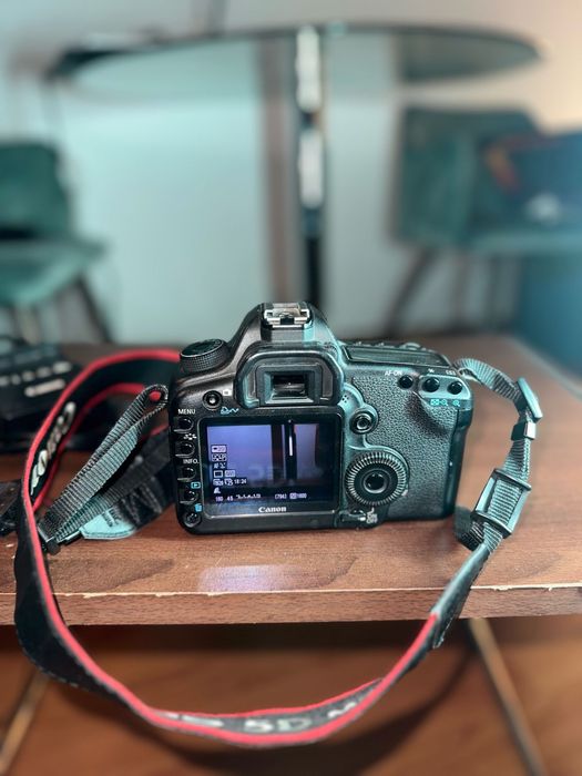 Canon 5D Mark II + obiectiv Canon EF 50mm f/1.8 STM