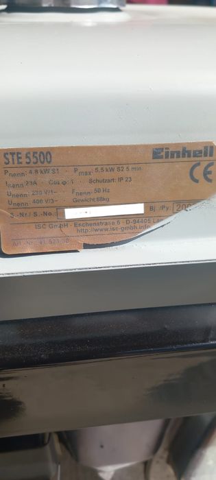 Generator Einhell  5 kw/ 380v