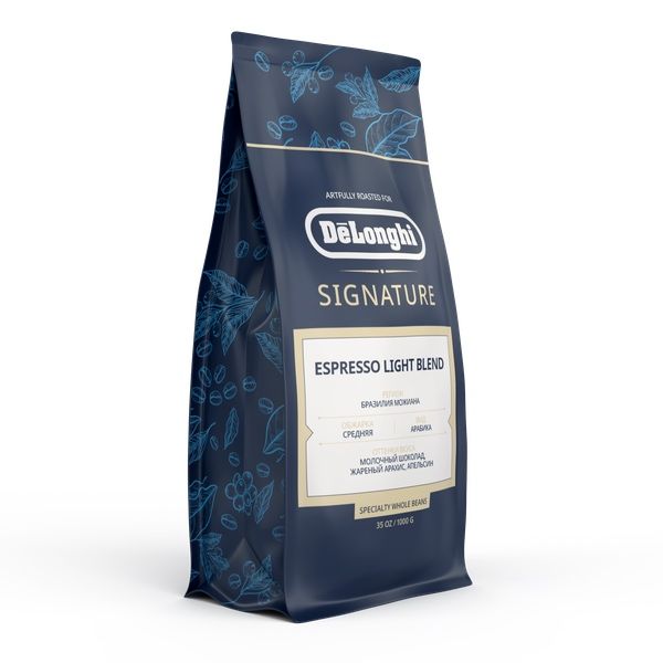 Кофе в зернах Signature ESPRESSO Light DeLonghi Coffee