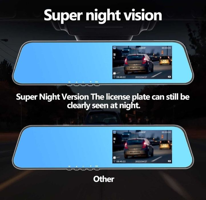 Oglinda retrovizoare cu camera