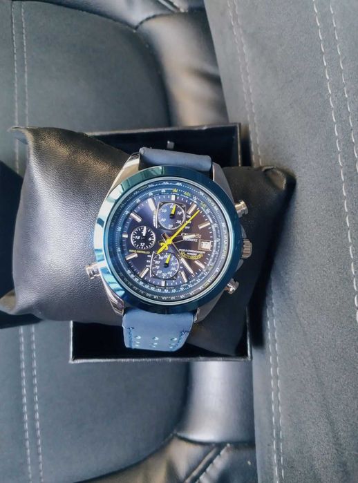 Мъжки ръчен Часовник Citizen Blue Angels World Chronograph дата,ден ч