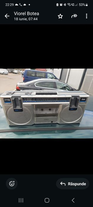 Radio casetofon Philips