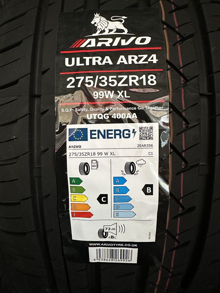 Нови Летни Гуми Arivo Ultra Arz4 275/35R18 99W XL Нов Dot