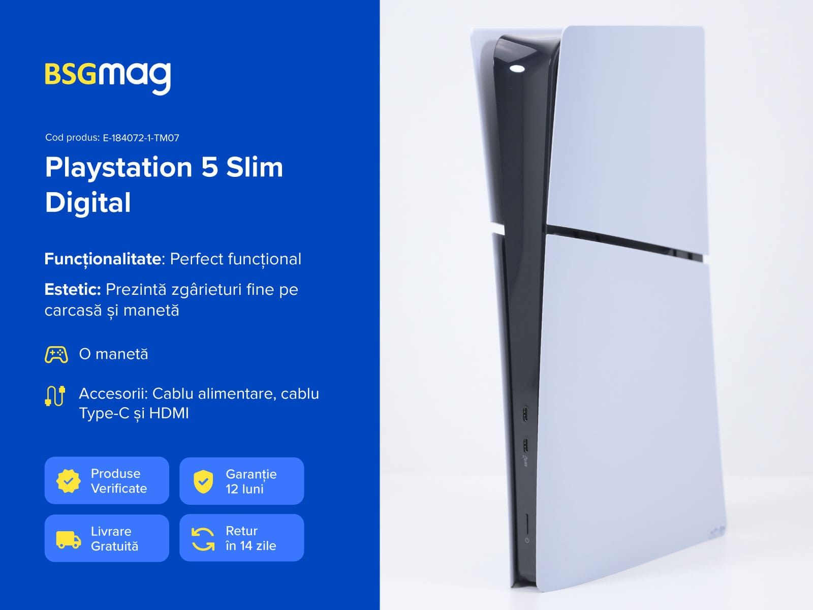 Consola Playstation 5 Slim Digital - BSGmag