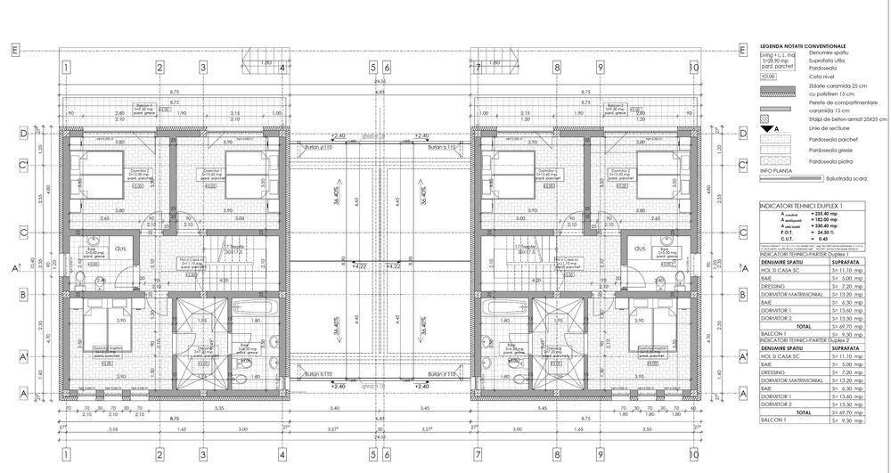 VANZARE/ASOCIERE teren 970 mp, CU AUTORIZATIE  pt 2 case!!!