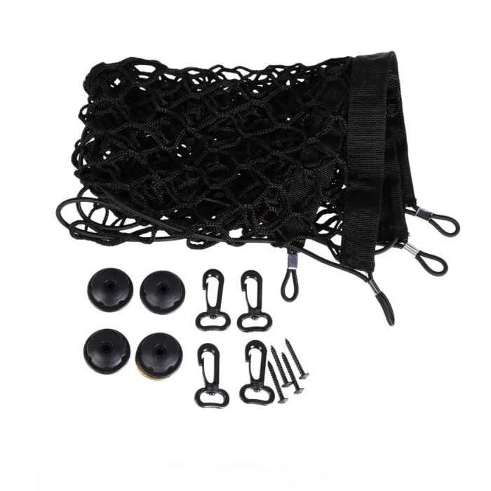 Мрежа за багаж Automat, За МПС, 150 х 60см, Черен