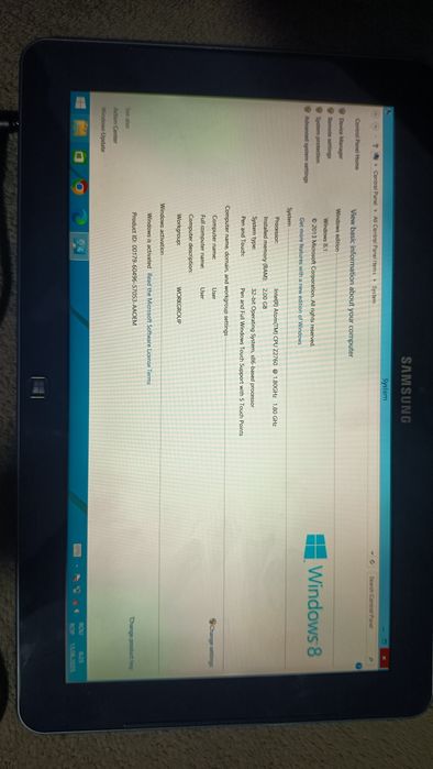 Tableta PC Samsung Ativ 500T