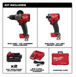 Set Milwaukee M18FPP2A3-502X, Fid3, FPD3