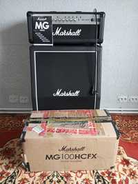 Marshall MG100HCFX + кабинет 2x12