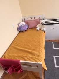 Детско легло с подматрачна рамка ИКЕА - 2 бр. + матраци