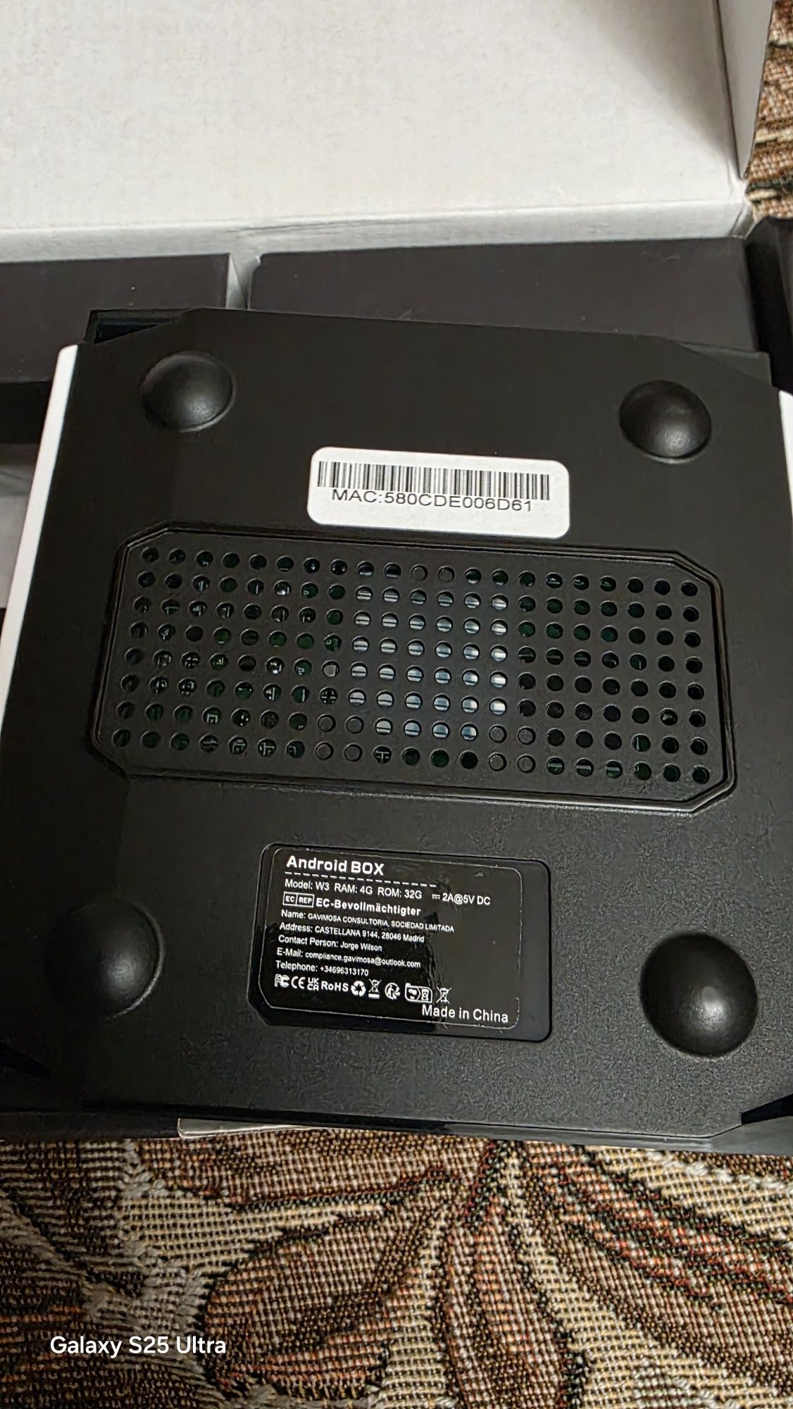 Android tv box 4GB 32GB памет