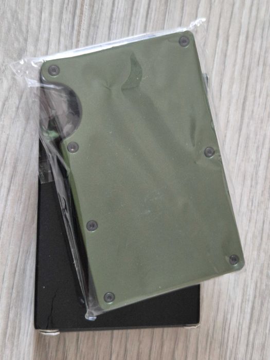 Portofel carduri slim metalic anti-furt RFID/NFC (china)