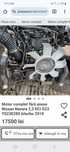 Motor complet fără anexe Nissan Navara 2,3 DCI d23 biturbo 2018