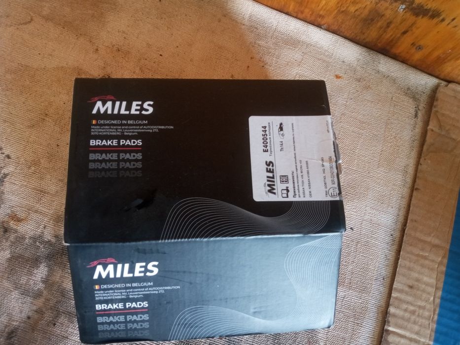 Тормозные передние колодки ниссан тиида