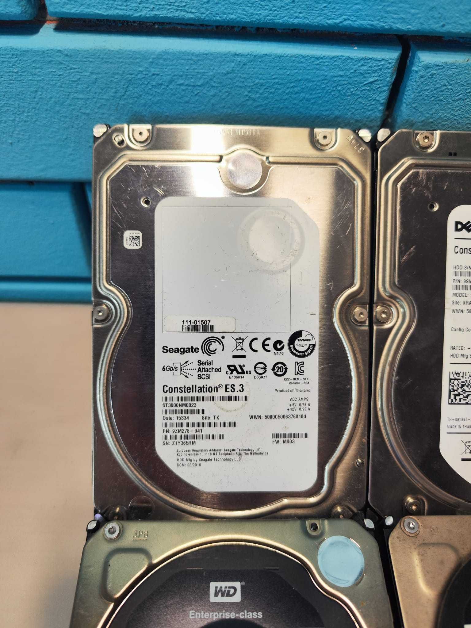Seagate / WD  / DELL / HP - 1 TB / 2 TB / 3TB SAS HDD Хард диск