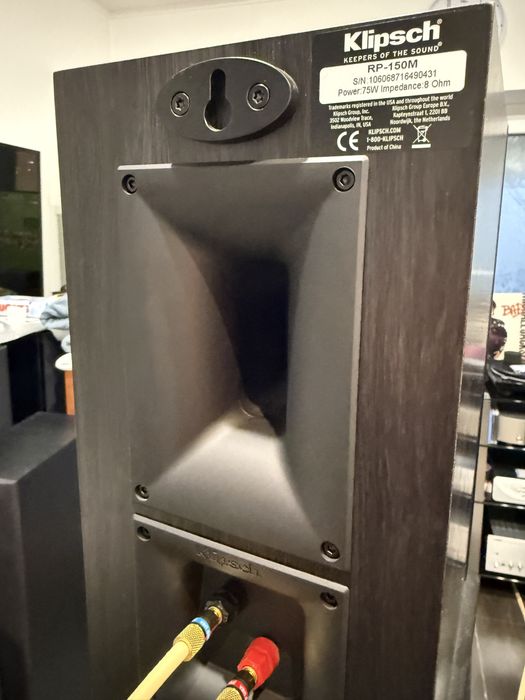 Boxe Klipsch RP-150M,75W RMS,93dB,Plase Magnetice 10/10/Tipla Ca Noi