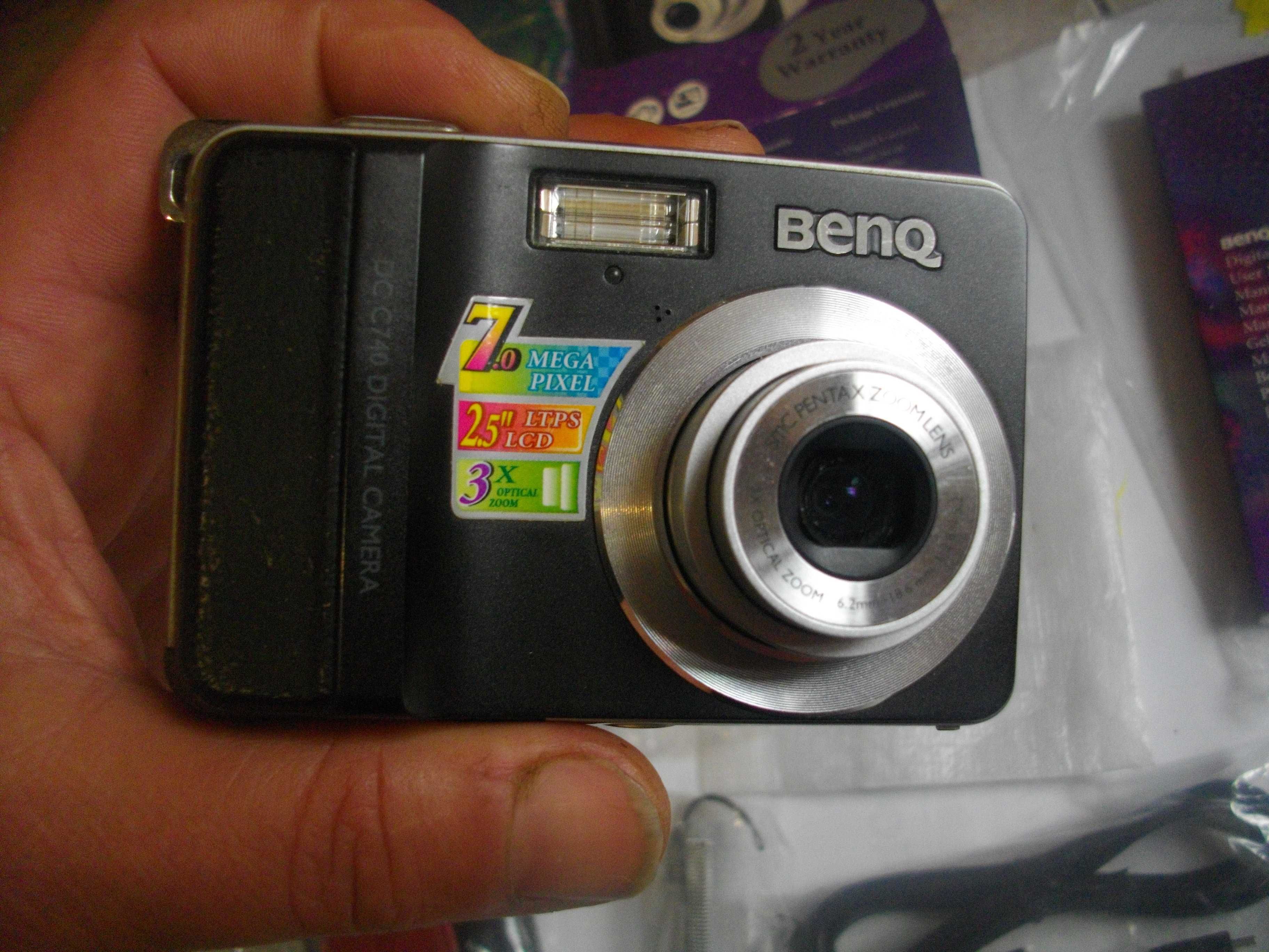 BENQ DC C740-Digital Camera-7,0MP-Pentium-64MB RAM-Фотоапарат