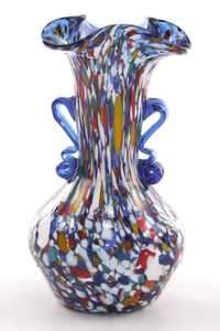 Vaza, vas ornamental de Murano, handmade, unicat, NOU