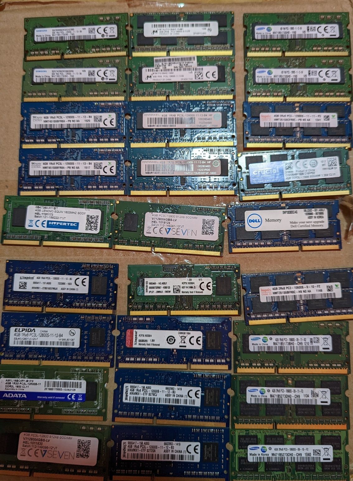 Ram laptop DDR3 4GB  DDR3L
