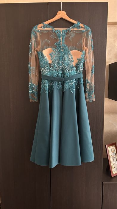 Rochie superba turcoaz