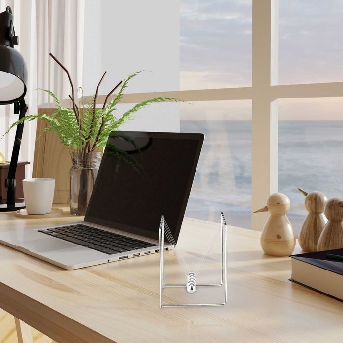 Pendul Newton din metal accesoriu decorativ elegant, 13.5x11x10.5 cm