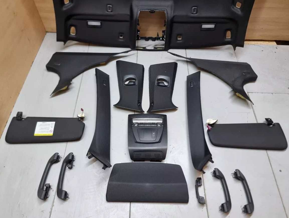 Plafon negru M complet cu accesorii fara trapa BMW F10 ORIGINAL OEM