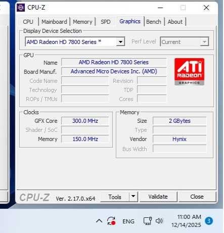 Placa video AMD Radeon HD 7870 2gb 256-bit GDDR5, impecabila