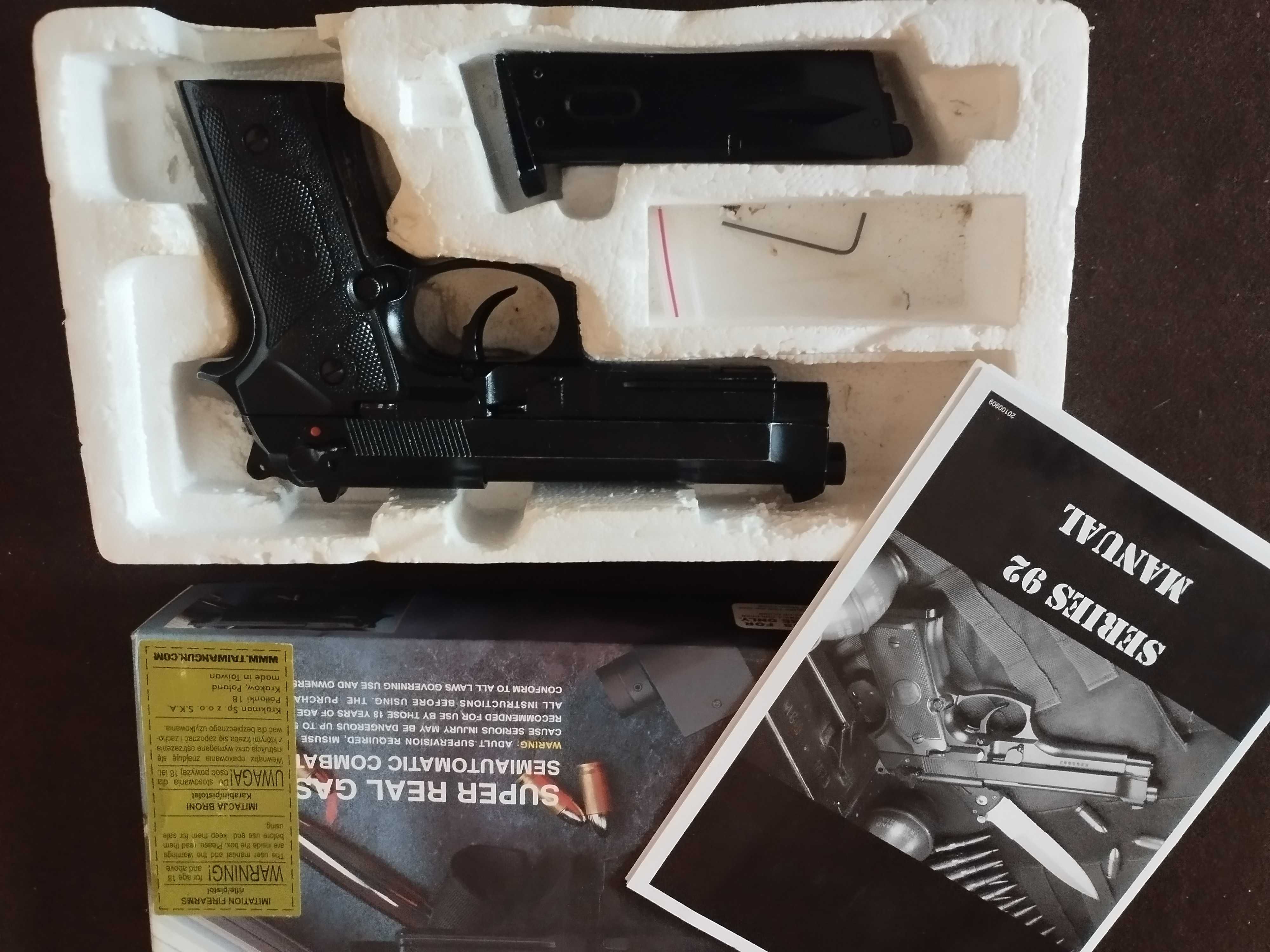 Airsoft реплика Beretta S 92