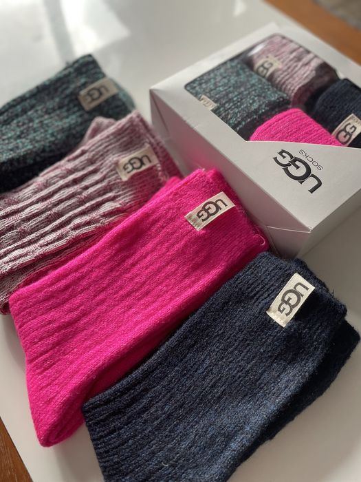 Комплект зимни чорапи страхотен модел в кутия UGG