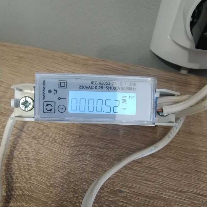 Двутарифен електромер 100A | Вградена батерия за запазване на часа