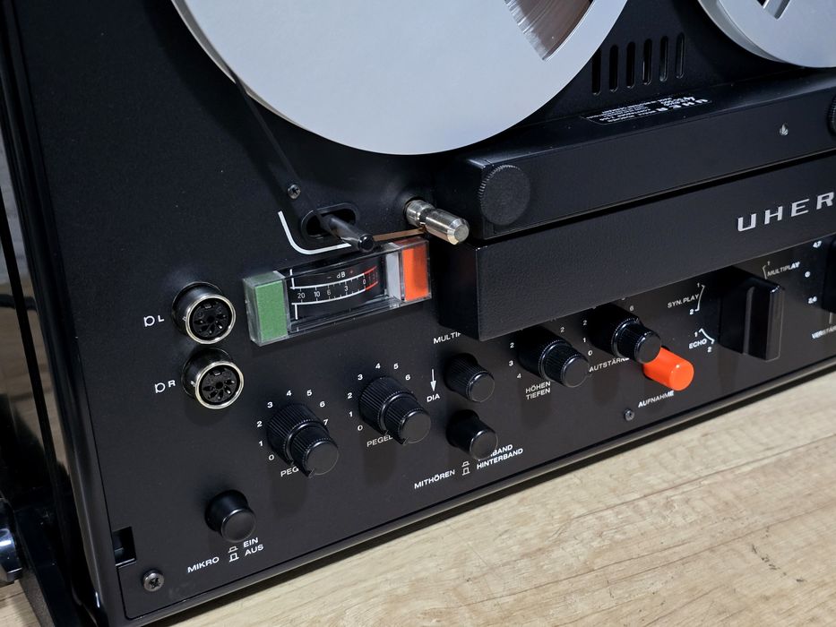 Magnetofon UHER SG 560 royal, 3 capete, 4 piste vintage hifi black