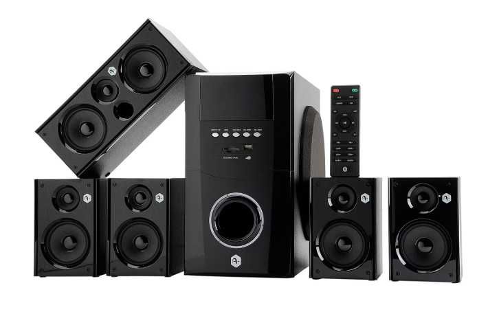 Boxe 5.1 A+ MS110, cu telecomanda, 110W RMS