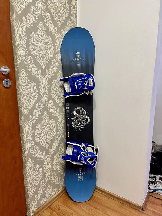 Placa snowboard 149 cm salomon cu legaturi noi