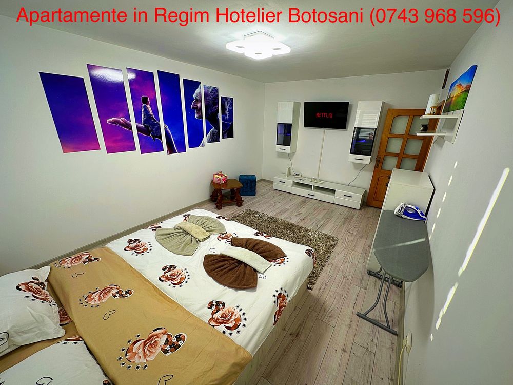 Apartamente in Regim Hotelier Cazare Botosani Oferim factura cash/Card