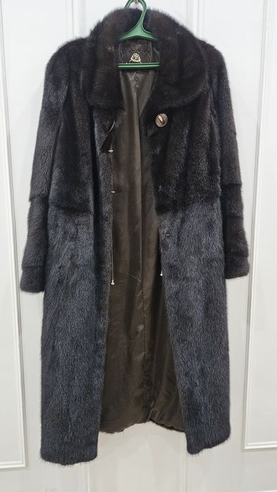 Шуба норковая (коричневый)