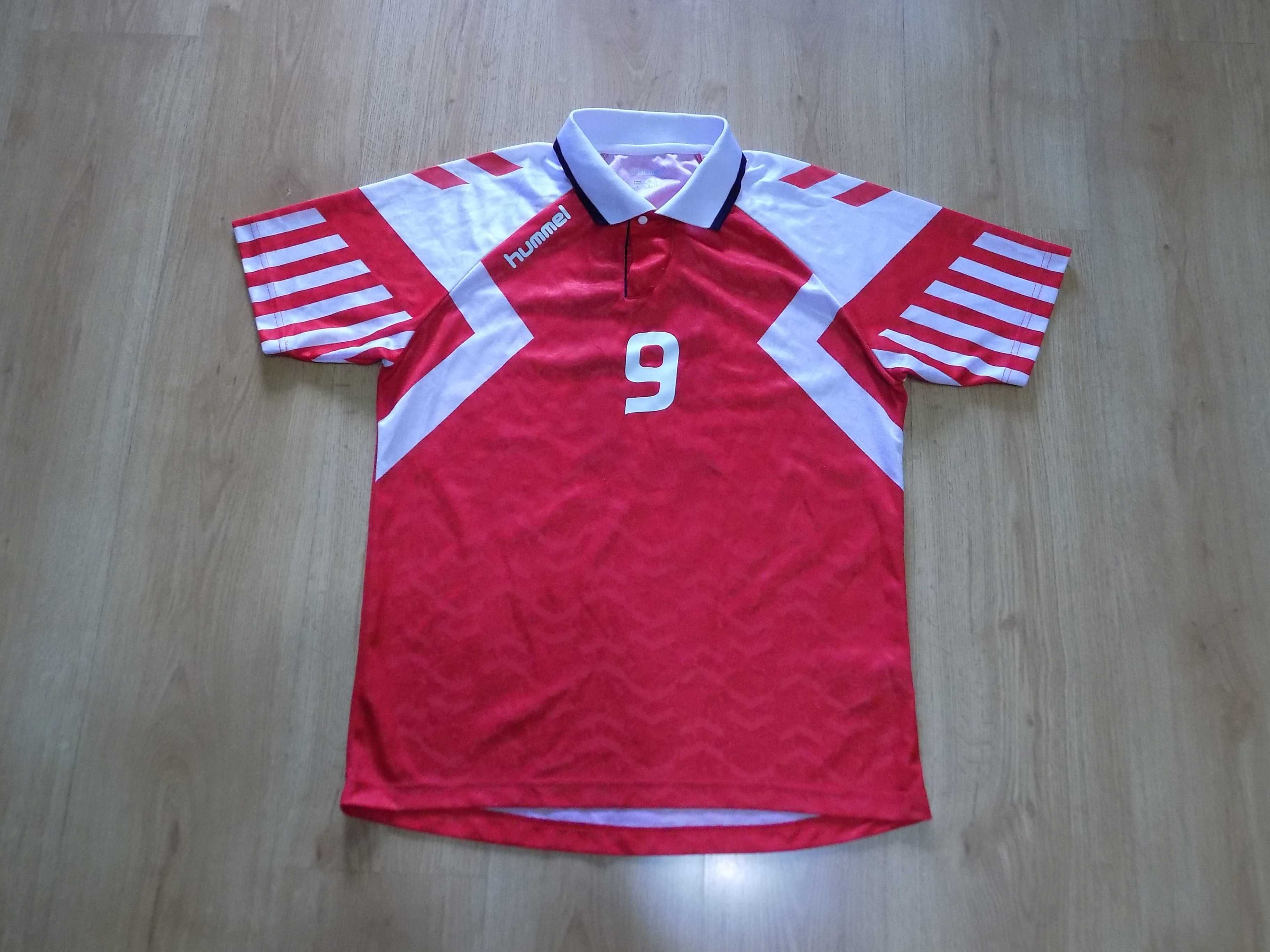 футболна тениска denmark/man united beckham vintage оригинал мъжка M/S