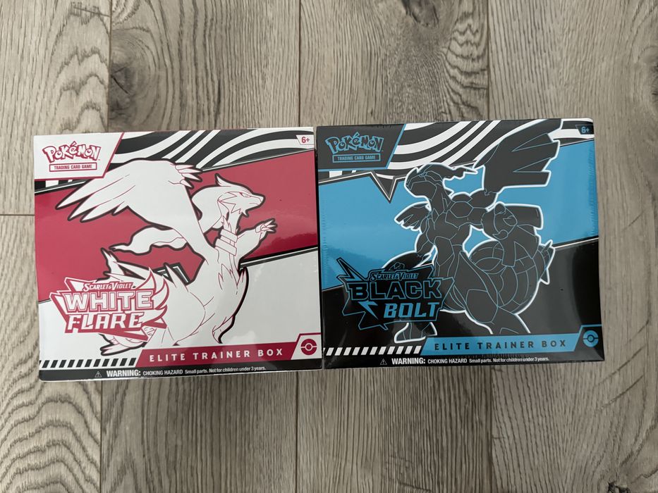 Pokemon White Flare / Black Bolt ETBs