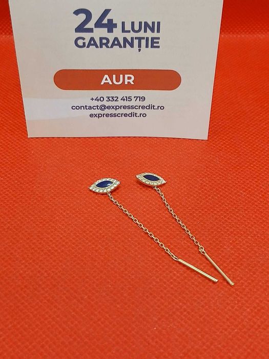 (AG46) Cercei aur 14K B.3921