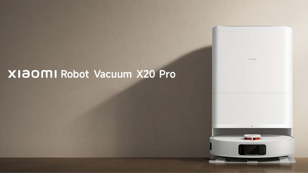 Робот пылесос Xiaomi Robot Vacuum X20 Plus станцией самоочистки Global