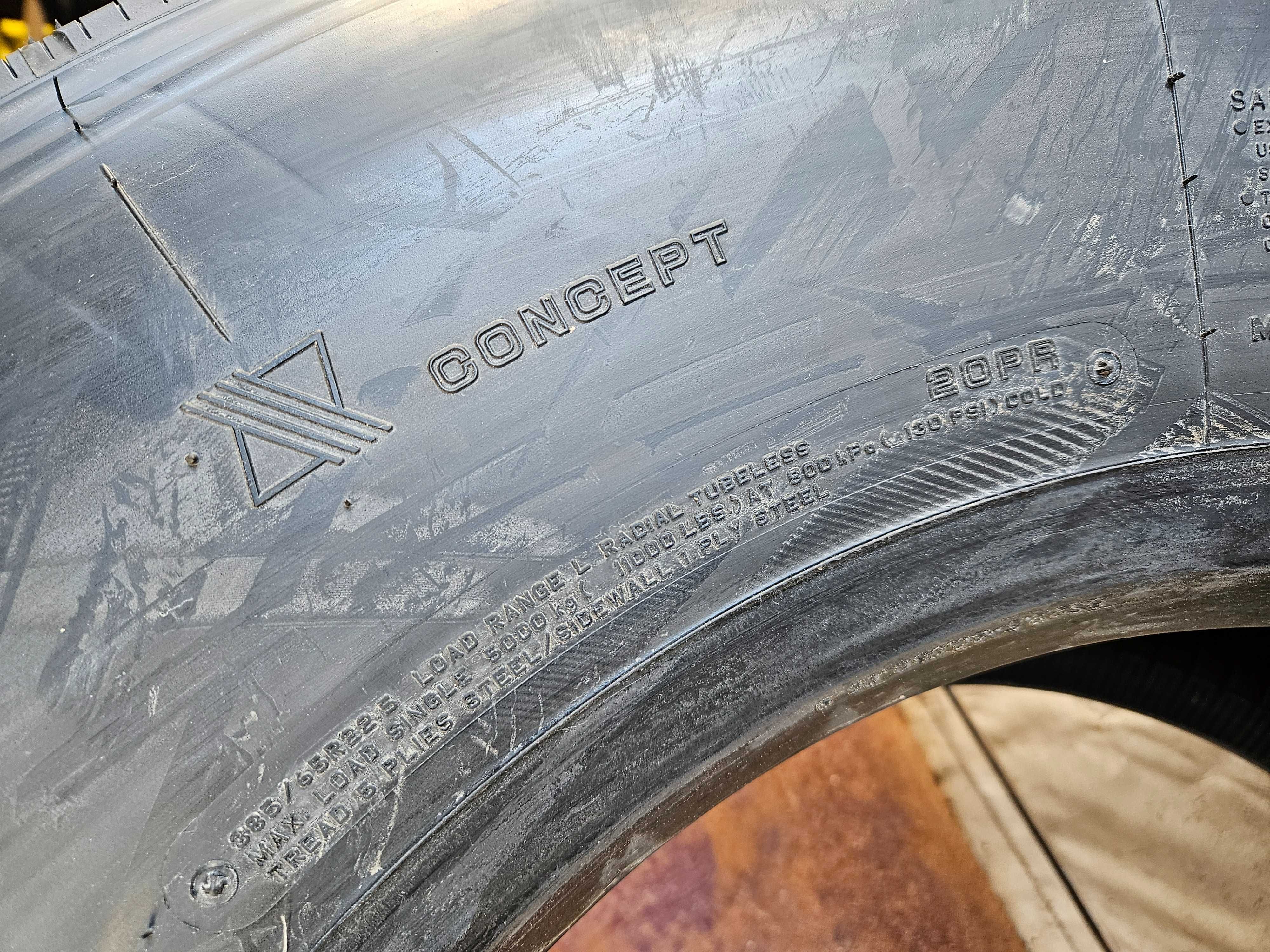 1 Нова тежкотоварни гума 385/65R22.5 Falken RI-128 HL 164K 20PR Japan