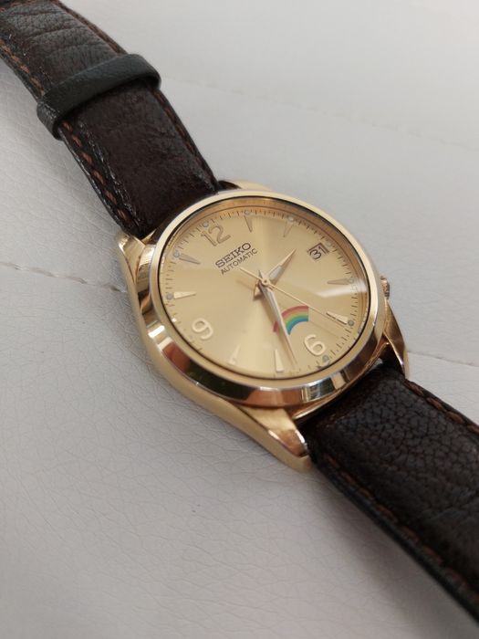Ceas Unisex Seiko Arcobaleno, Placat cu Aur