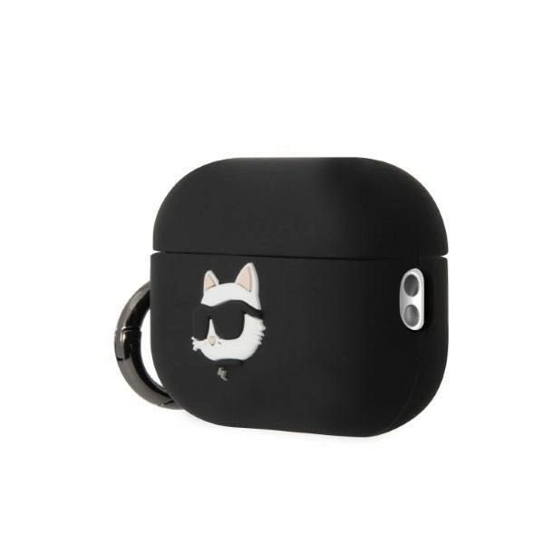 Силиконов калъф с карабинер за Apple AirPods Pro 2 Karl Lagerfeld