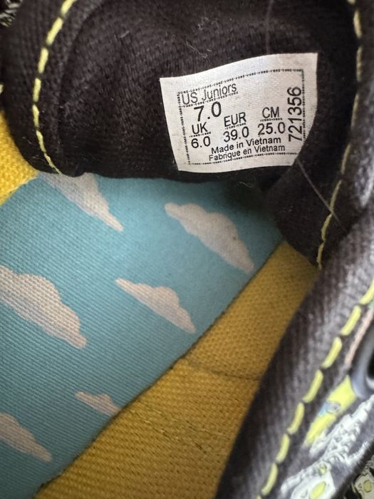 VANS X The Simpsons Glow Bart Halloween Authentic Kids