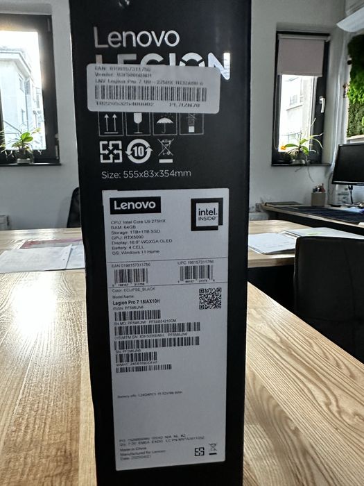 Lenovo Legion pro 7 - laptop gaming