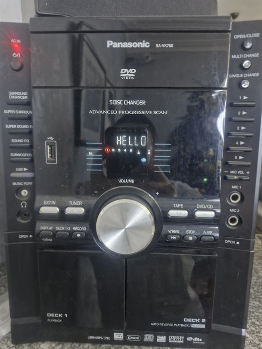 Продам музыкальный центр Panasonic SA-VK760.