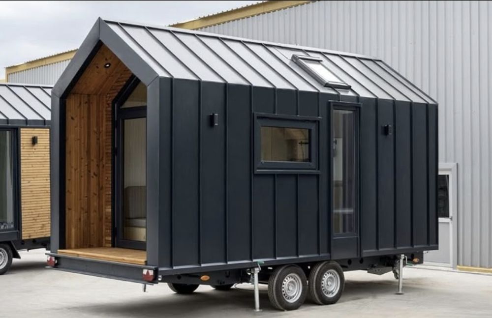 Tiny house investitie  constructie lemn transportabil