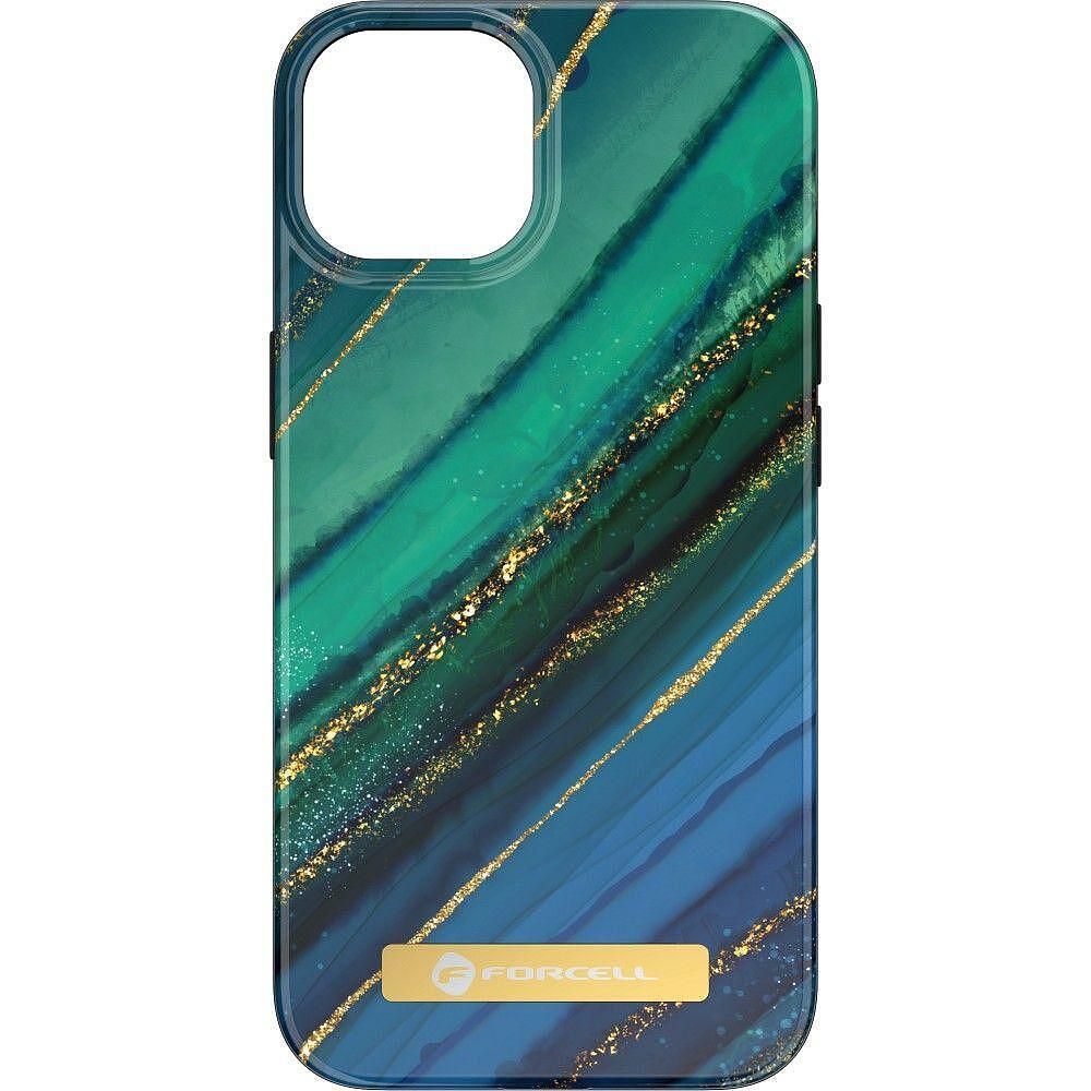 Кейс forcell f-protect mirage magsafe за iphone 15 jade marble