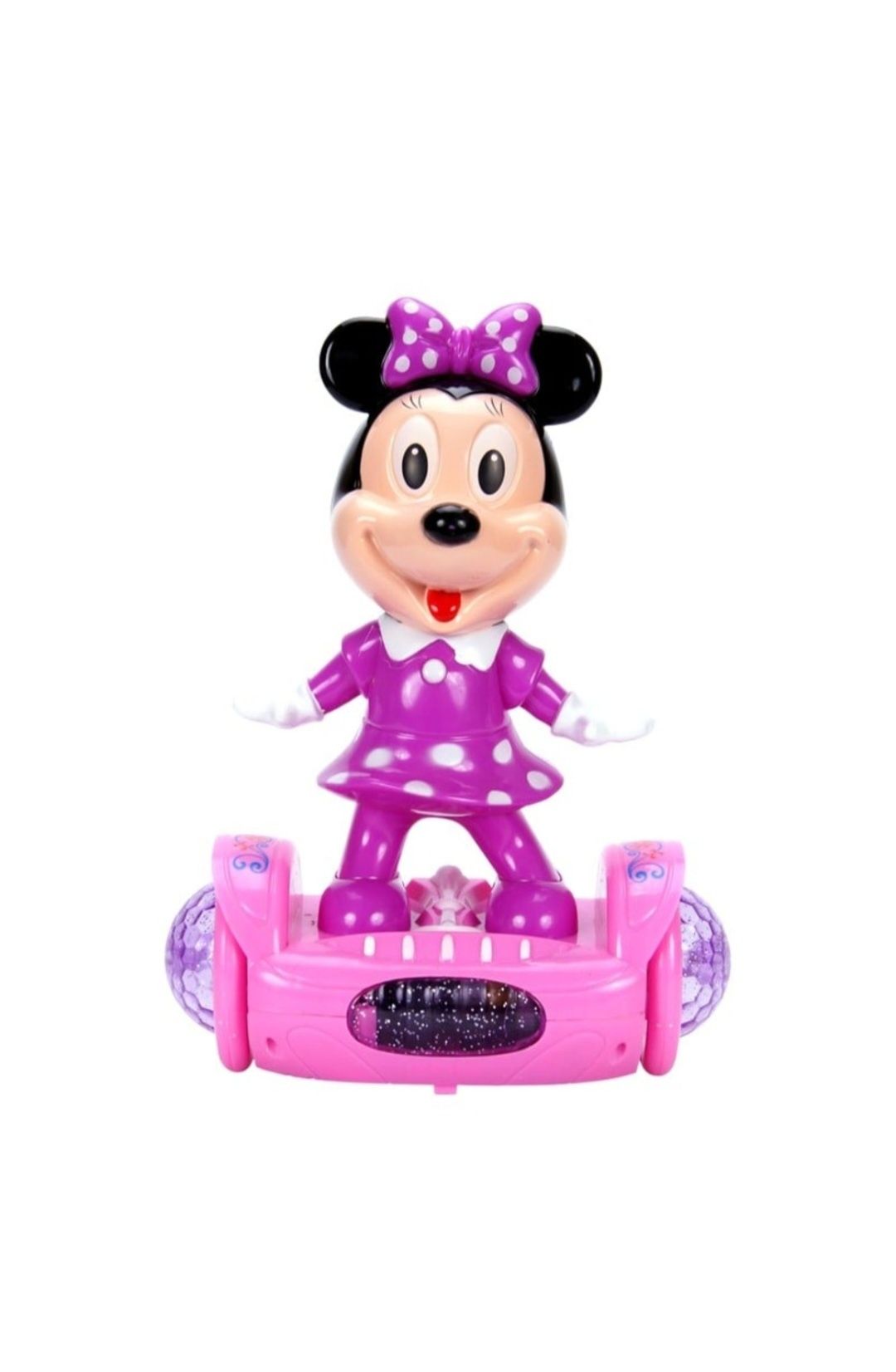 Jucarie interactiva muzicala si cu lumini, Minnie pe Hoverboard