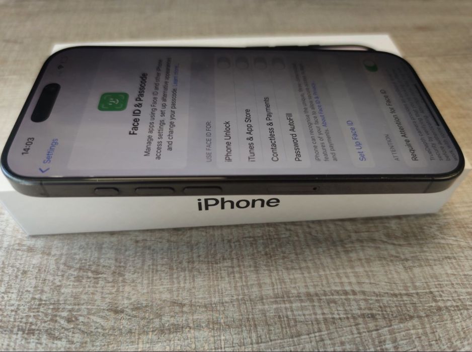 iPhone 16 pro - 128 GB черен