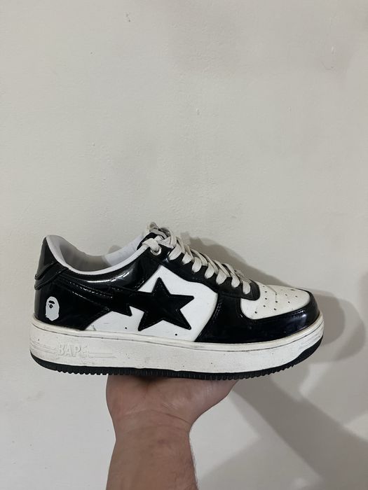 BAPE Bapesta Black&White